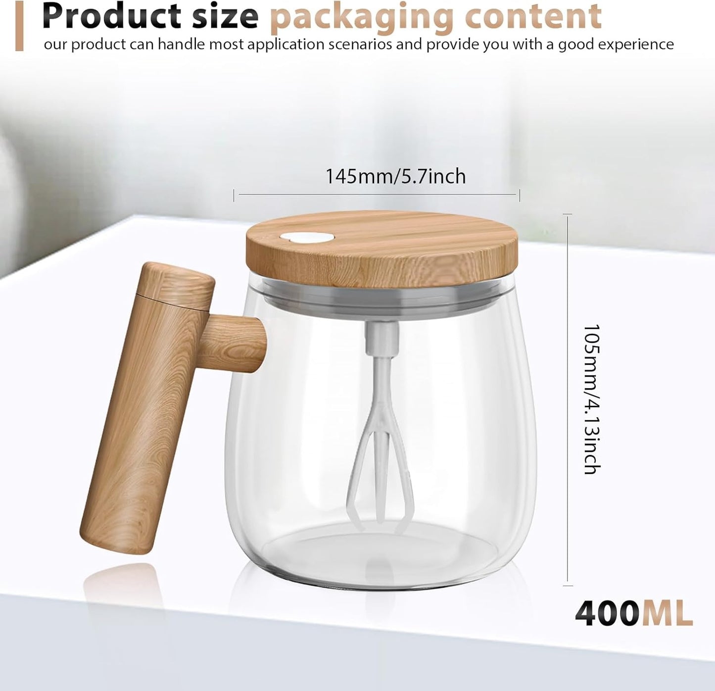 Self-Stirring Cup